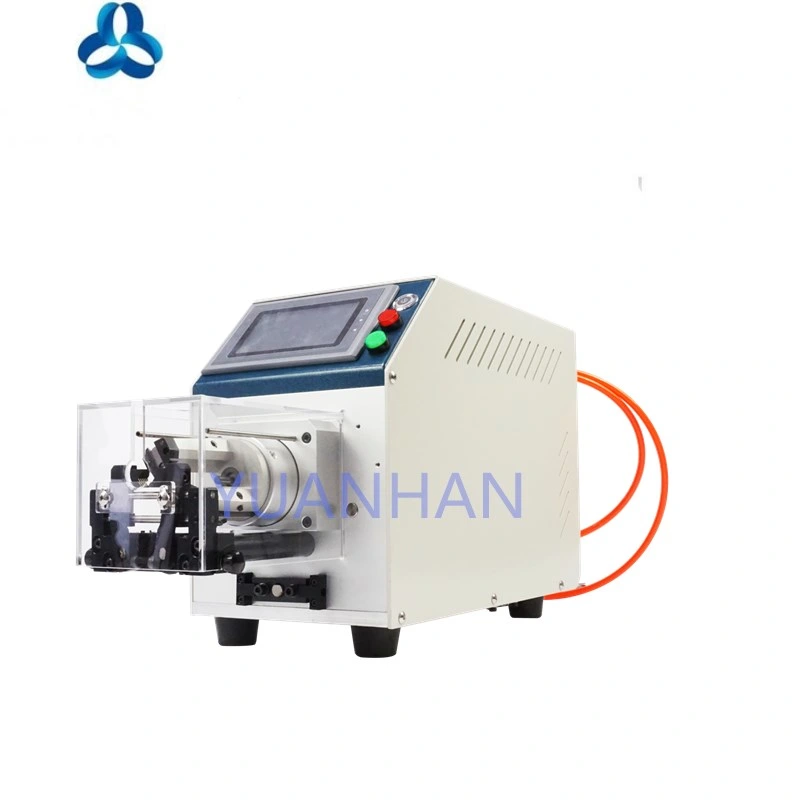 High Precision Coax Wire Stripper Coaxial Cable Stripping Machine