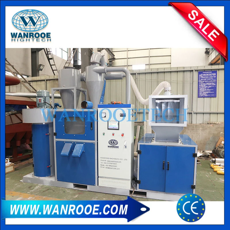 Metal Scrap Electrical Aluminum Copper Wire Cable Plastic Separator Removing Crimping Stripping Peeling Recycling Grinding Granulator Machine