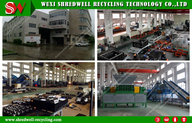 90kw Waste/Used/Scrap Tire Recycling Machine for Making Rubber Granules