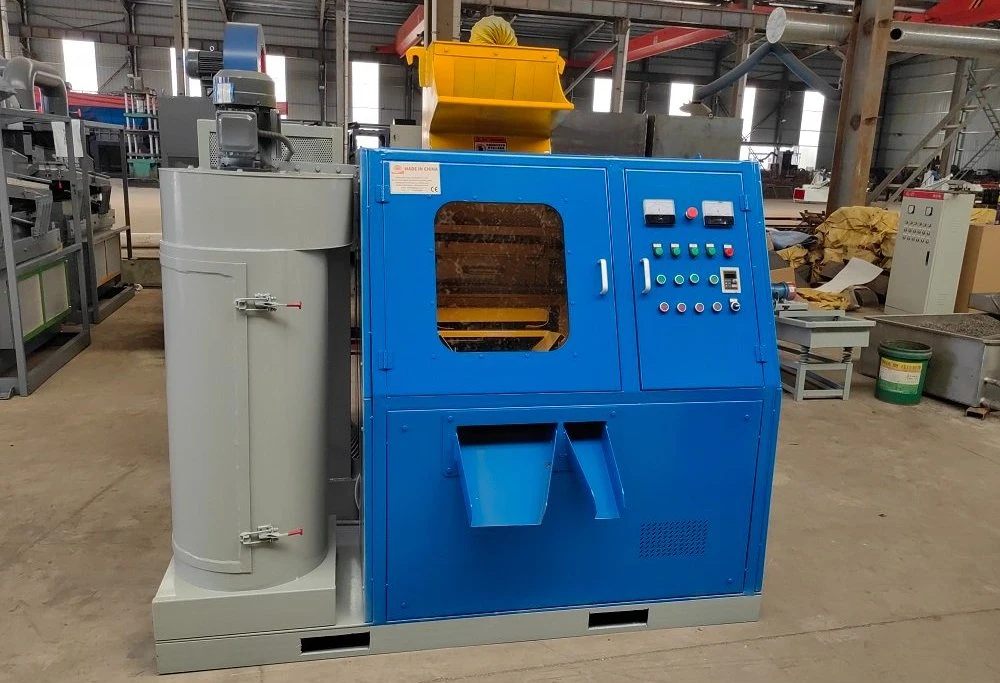 Waste Electric Cable Granulator Grinder Copper Wire Shredder Stripping Machine Automatic Copper Wire Crushing Recovery Equipment